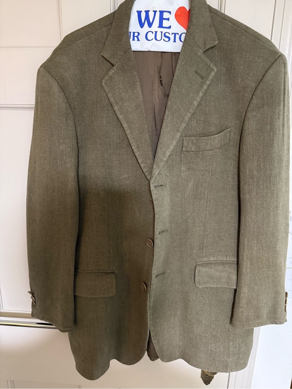 Saks Fifth Avenue Olive-Green Sport Coat